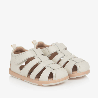 Old Soles Ivory Leather Baby Sandals