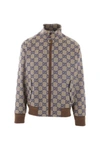 GUCCI GUCCI GG ZIPPED JACKET