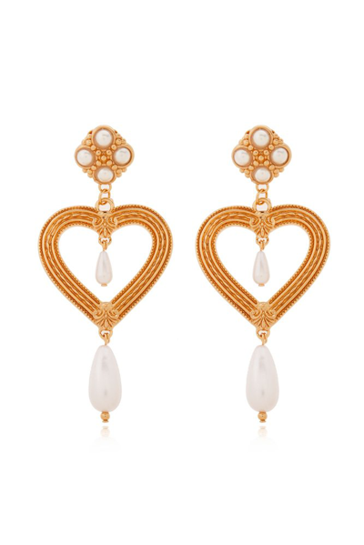 Moschino Heart In Gold