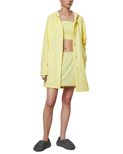 Rains A-line Jacket In Yellow