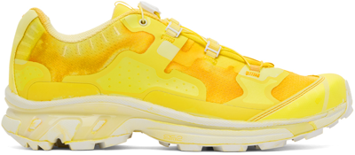 11 By Boris Bidjan Saberi Yellow Salomon Edition Bamba 5 Sneakers