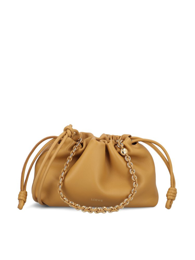 Loewe Flamenco Purse Bag In Gold