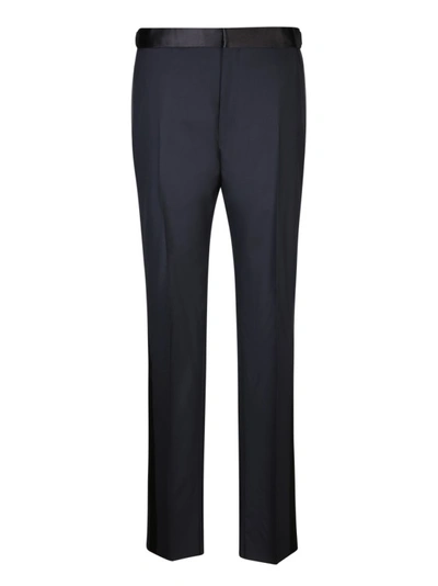Tom Ford Blue Wool Trousers
