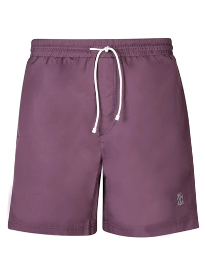 Brunello Cucinelli Swimwear In Purple