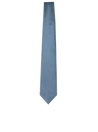 Brioni Silk Tie In Blue