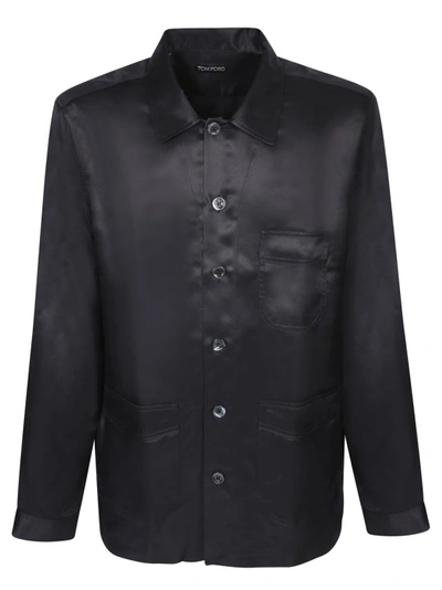 Tom Ford Black Silk Shirt