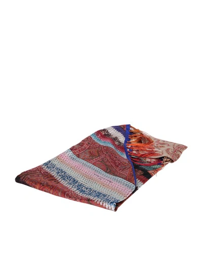 PIERRE-LOUIS MASCIA ALL-OVER PRINT SILK FOULARD