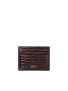 TOM FORD TEJUS EFFECT LEATHER CARDHOLDER