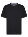 Brunello Cucinelli T-shirt In Black