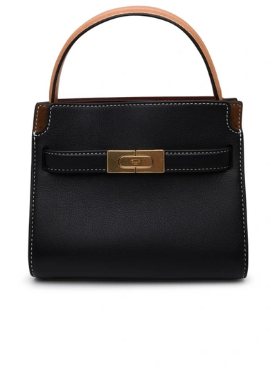 Tory Burch Lee Radziwill Bag In Black Leather