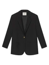 Aeron Mercedes Interwoven Blazer In Black