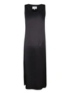 MM6 MAISON MARGIELA BLACK VISCOSE DRESS