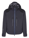 Moncler Nylon Jacket In Grey