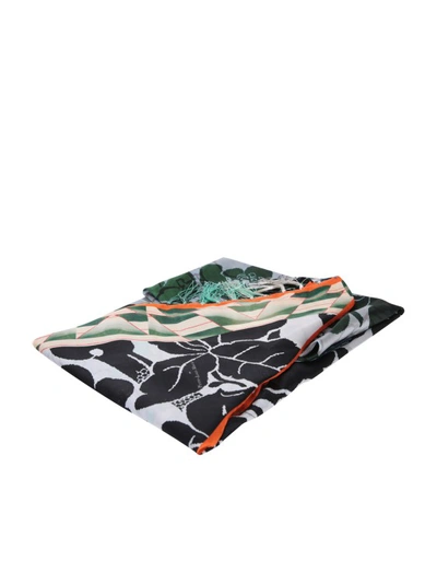 PIERRE-LOUIS MASCIA ALL-OVER PRINT SILK FOULARD