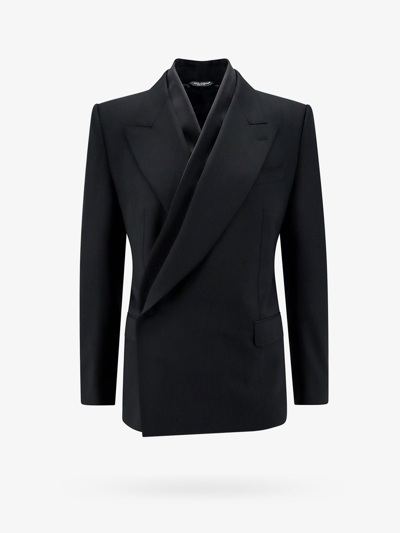 Dolce & Gabbana Sicilia Blazer In Black