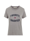 FAVORITE DAUGHTER WOMEN'S COTTON-BLEND LOGO T-SHIRT