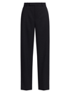 Frame Pajama Wool Blend Pants In Navy