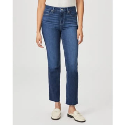 Paige Cindy Straight Leg Jeans In Blue