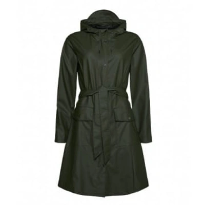 Rains Curve W Jacket W3 Green S Art. 18130