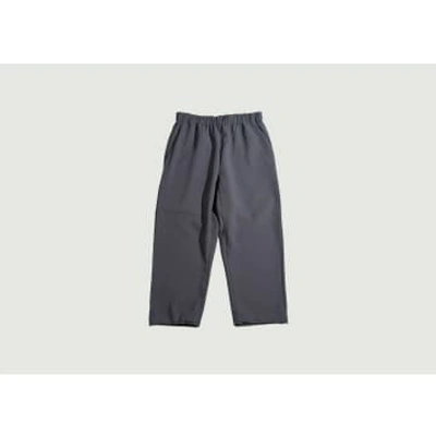 Goldwin Wide Ankle Easy Trousers In Blue