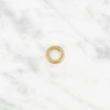 BYNOUCK SMALL ROUND BASE CLASP GOLD PLATED