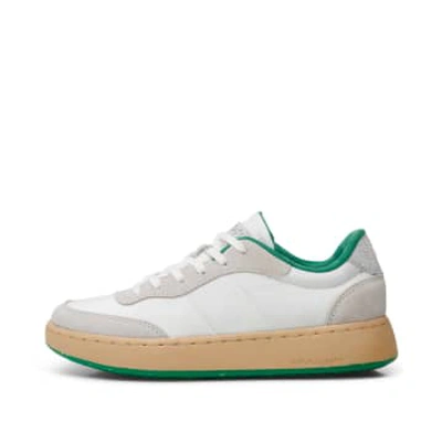 Woden May Trainers White Basil Sneakers