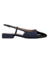 Sam Edelman Kara 2 Slingback Flat In Hudson Navy