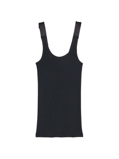 Helmut Lang Women's Compact Knit Tank In Black