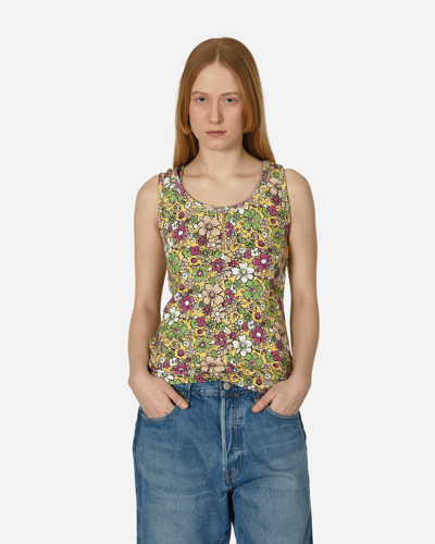 Martine Rose Folded Top Festival Floral In Multicolor