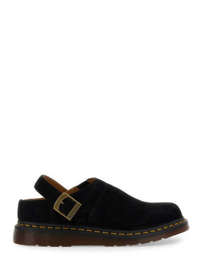 Dr. Martens' Dr. Martens Isham Round Toe Mules In Black