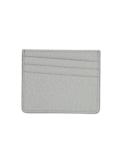 Maison Margiela Four Stitches Card Holder In Grey