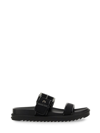 Michael Michael Kors Michael Kors Sandal "colby" In Black
