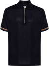 PAUL SMITH PAUL SMITH ARTIST-STRIPE-DETAIL POLO SHIRT