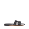 Casadei Miramar Slides - Woman Flats And Loafers Black 38