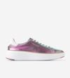 Cole Haan Women's Grandprø Topspin Sneaker - Purple Size 9.5 In Halogram