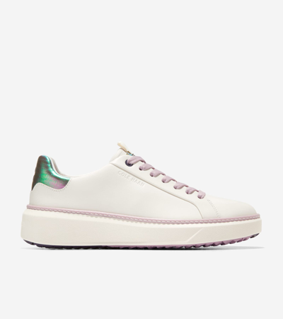 Cole Haan Grandprø Topspin Golf In Ivory-mauve Shadows