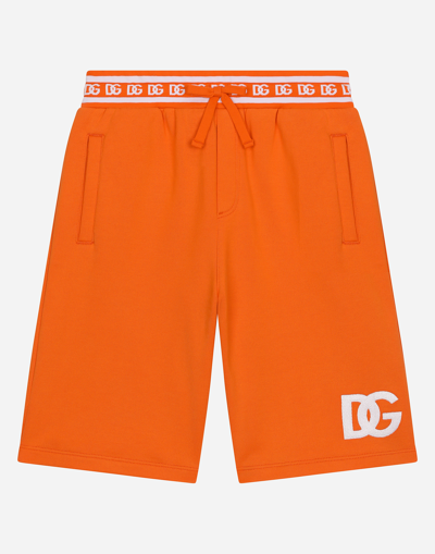 Dolce & Gabbana Bermuda In Orange