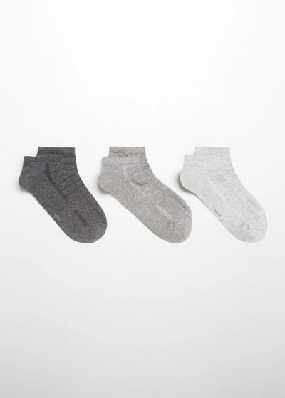 Mango Man Socks Grey