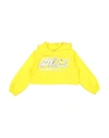 Gaelle Paris Babies' Gaëlle Paris Toddler Girl Sweatshirt Yellow Size 6 Cotton, Elastane