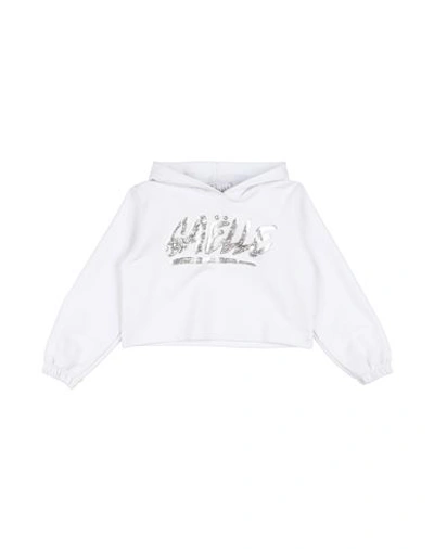 Gaelle Paris Babies' Gaëlle Paris Toddler Girl Sweatshirt White Size 6 Cotton, Elastane