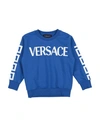 Versace Young Babies'  Toddler Boy Sweatshirt Blue Size 6 Cotton, Elastane
