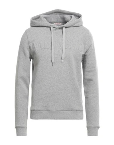 Valentino Garavani Man Sweatshirt Grey Size S Cotton