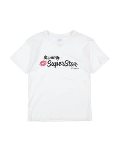 Jhk™ Babies' Jhk Toddler Girl T-shirt White Size 7 Cotton