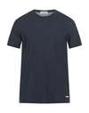 Jil Sander+ Man T-shirt Midnight Blue Size L Cotton