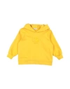Dolce & Gabbana Babies'  Toddler Boy Sweatshirt Yellow Size 4 Cotton, Elastane