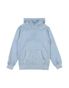 Superga Babies'  Toddler Girl Sweatshirt Sky Blue Size 7 Cotton