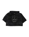 John Richmond Toddler Girl Sweatshirt Black Size 6 Polyester, Elastane In Black