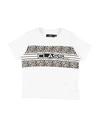 Cavalli Class Babies'  Toddler Boy T-shirt White Size 6 Cotton, Elastane