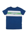 Cavalli Class Babies'  Toddler Boy T-shirt Navy Size 6 Cotton, Elastane In Navy Blue
