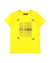Cavalli Class Babies'  Toddler Girl T-shirt Yellow Size 6 Cotton, Elastane